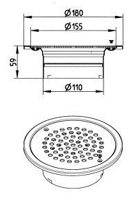 Line Drawing - Upper part-No membrane-180