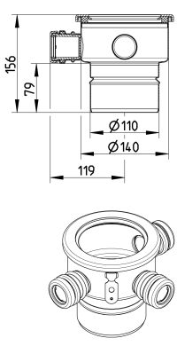 Line Drawing - Lower part-110