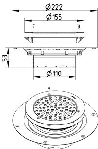 Line Drawing - Upper part-Vinyl-155