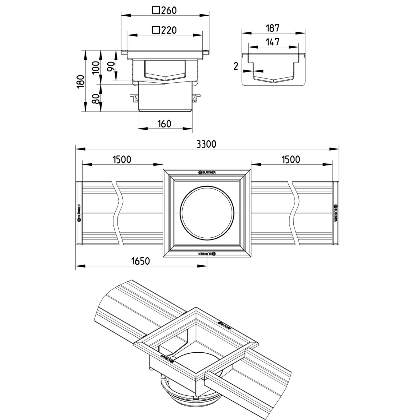 Line Drawing - Channel-No membrane