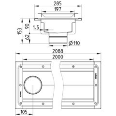 Line Drawing - Channel-Vinyl