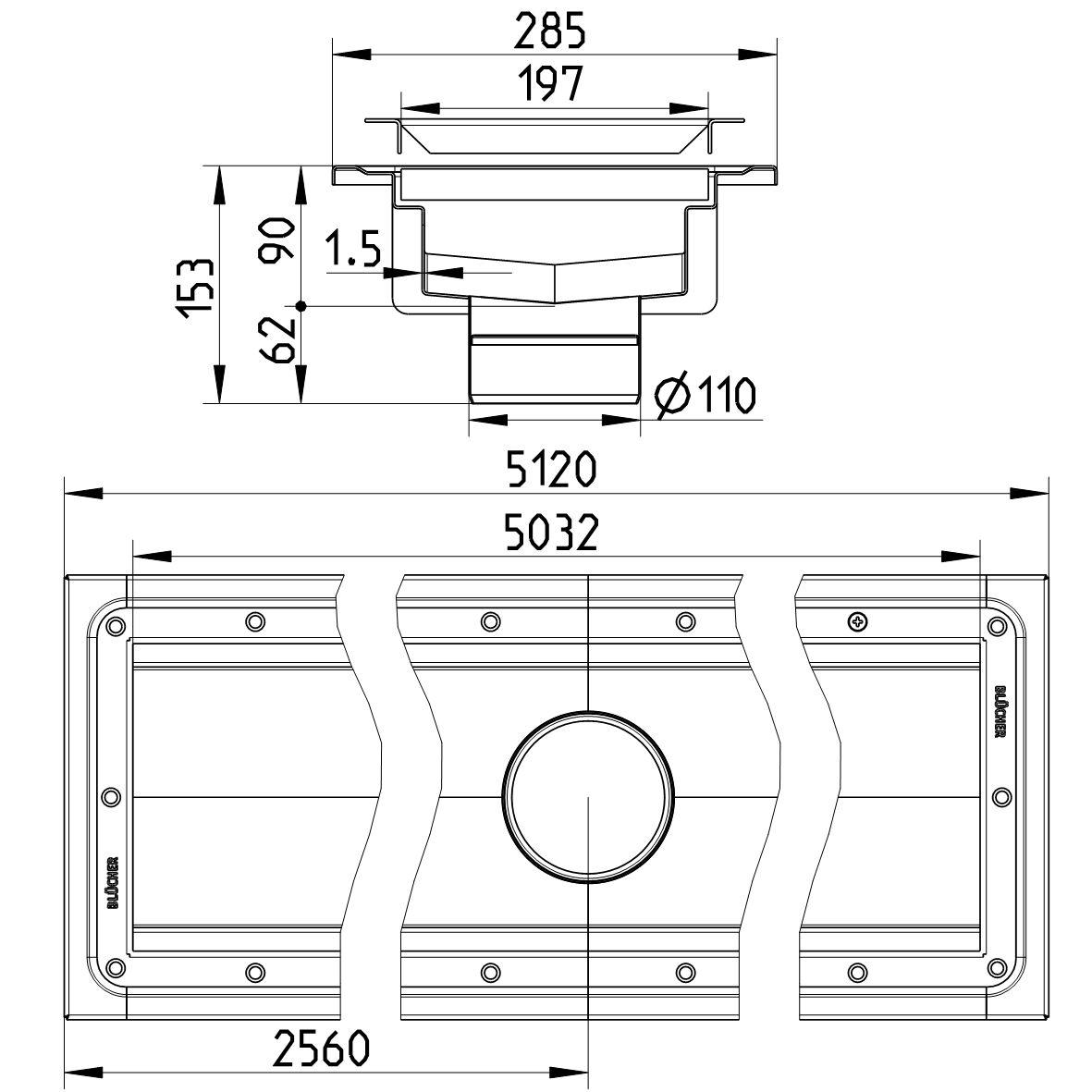 Line Drawing - Channel-Vinyl