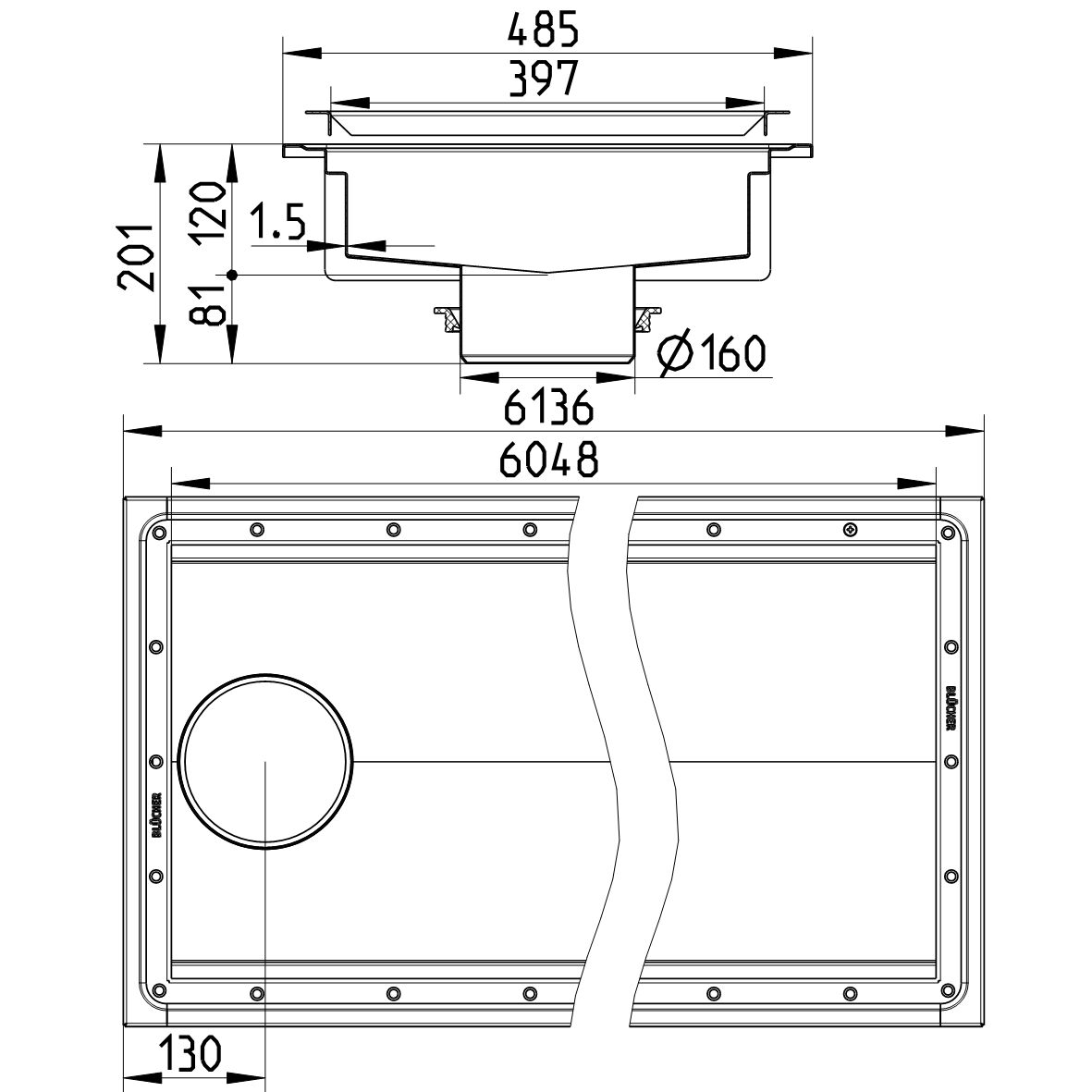 Line Drawing - Channel-Vinyl