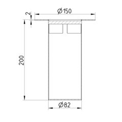 Line Drawing - Sand bucket