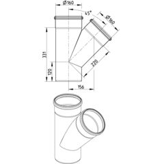 Line Drawing - Branch-45