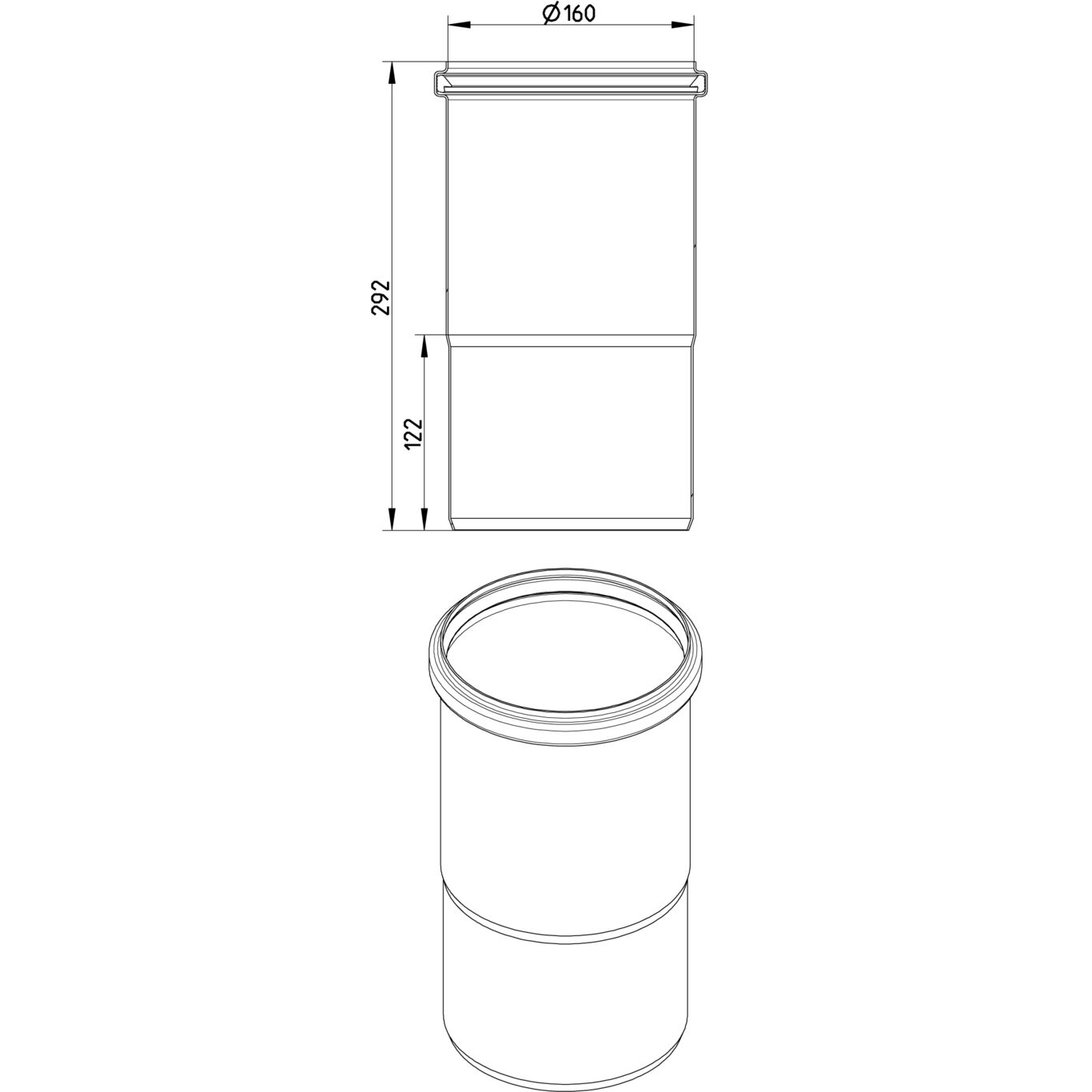 Line Drawing - Expansion socket