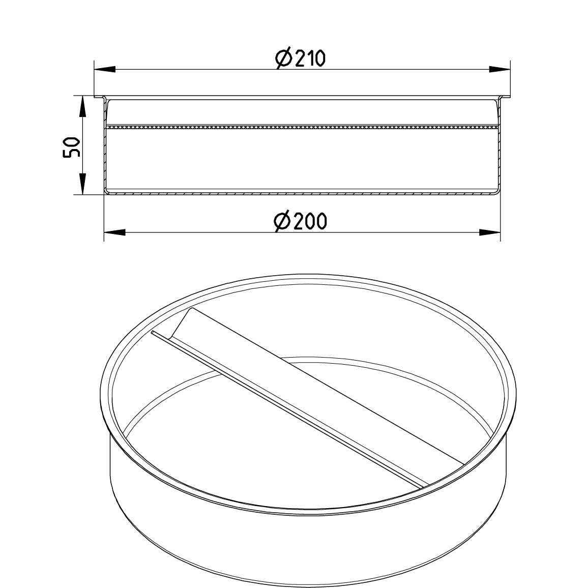 Line Drawing - Socket plug